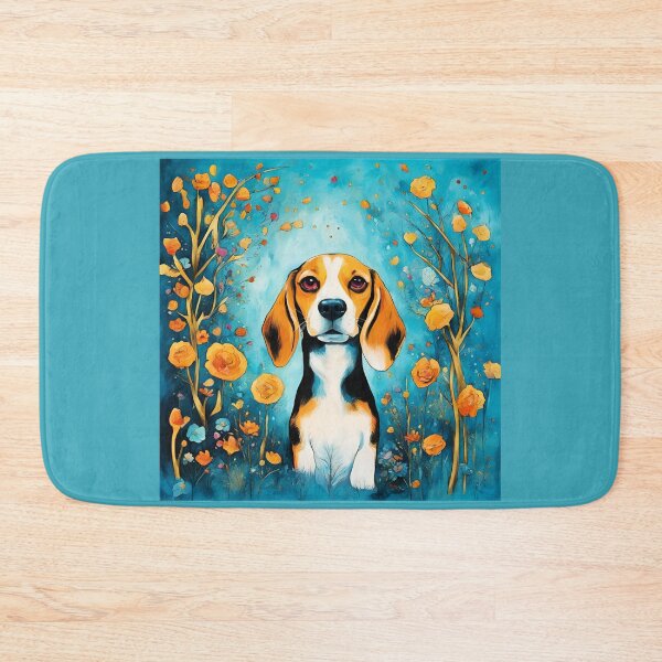 Item preview, A beagle dog in a mysterious forest. designed and sold by Natalia-Vlad.