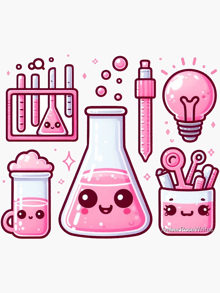 Colorful Science Doodles Vinyl