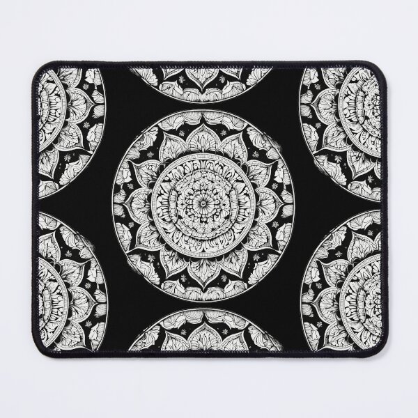 Item preview, Black and white rosette designed and sold by UZRWRLD .