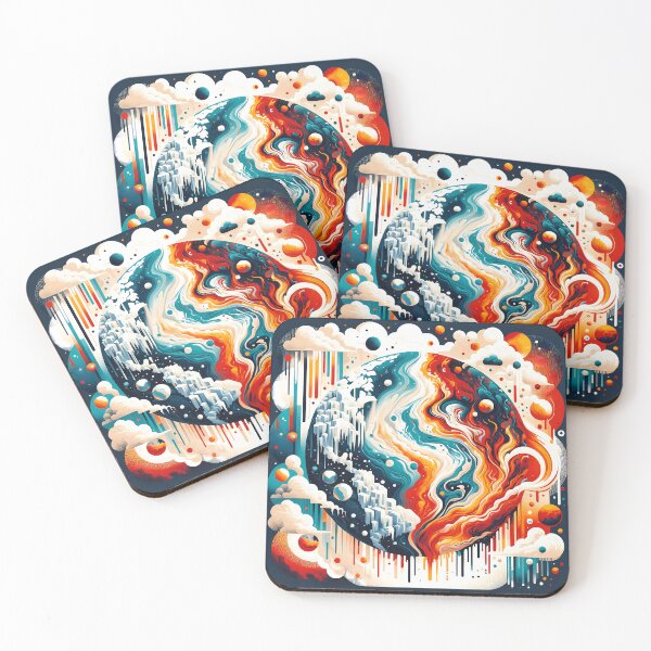 Item preview, Fire and Ice Planet designed and sold by Peelya.