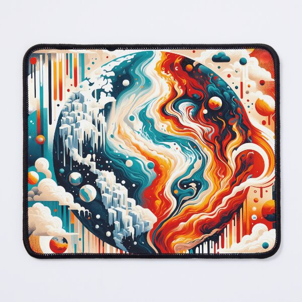 Item preview, Fire and Ice Planet designed and sold by Peelya.