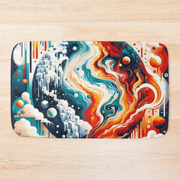 Item preview, Fire and Ice Planet designed and sold by Peelya.