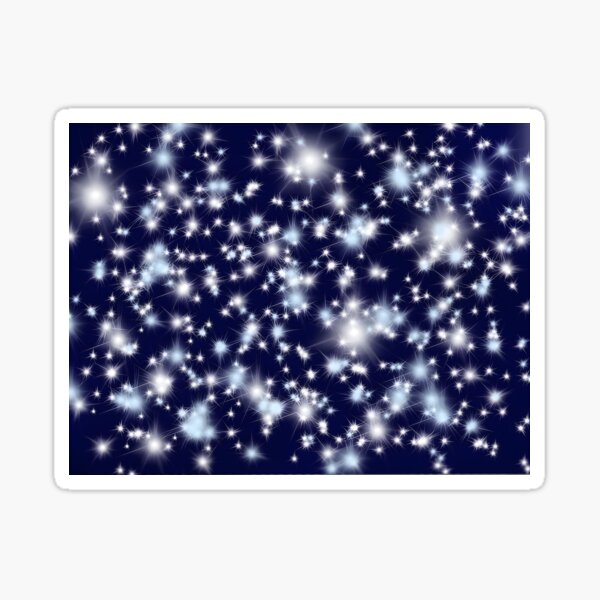 Item preview, Blue sparkle lights digital design designed and sold by Aroeldesigns.