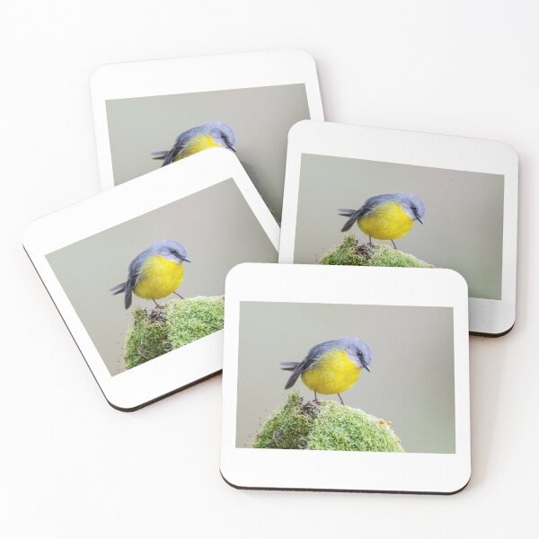 Item preview, Eastern Yellow Robin designed and sold by BirdsofMelb.