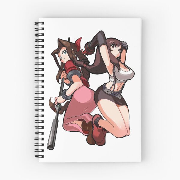 Item preview, tifa and Aerith FF7 designed and sold by Vinyl00Visions.