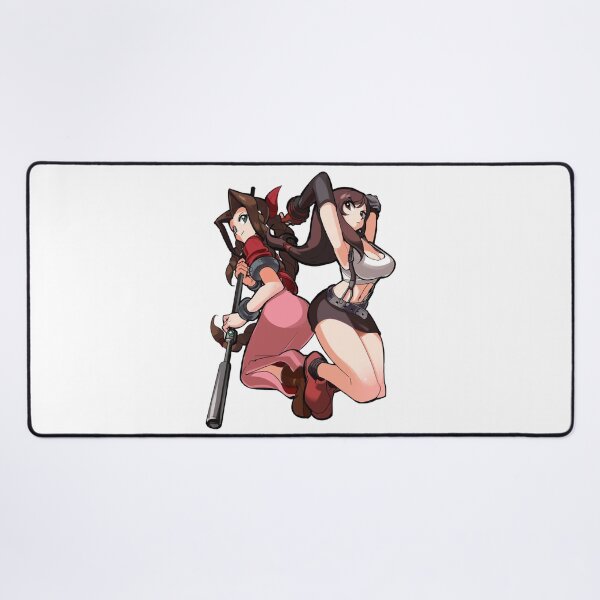 Item preview, tifa and Aerith FF7 designed and sold by Vinyl00Visions.