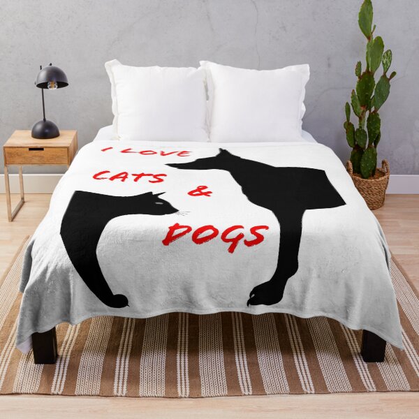 Aperçu de l'œuvre J'aime les chats et les chiens créée et vendue par TerenceLacey.