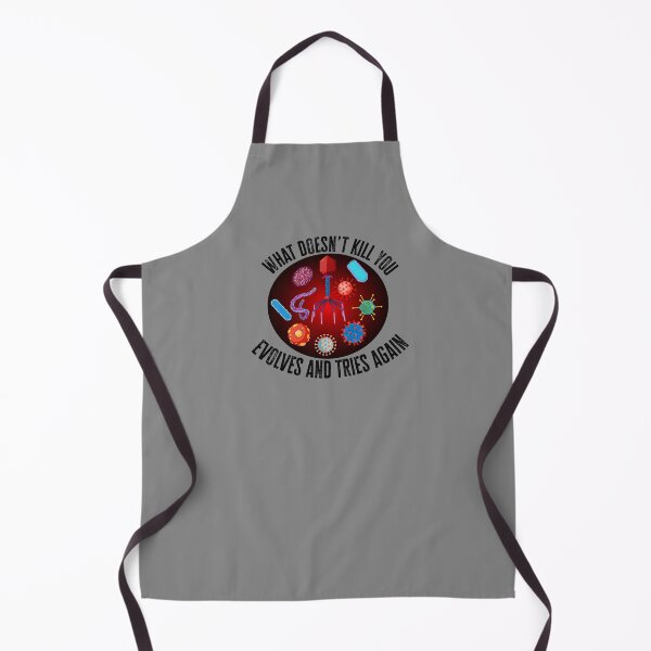 Item preview, What Doesn’t Kill You, Evolves And Tries Again Black Text Variant designed and sold by Diamondback Designs.