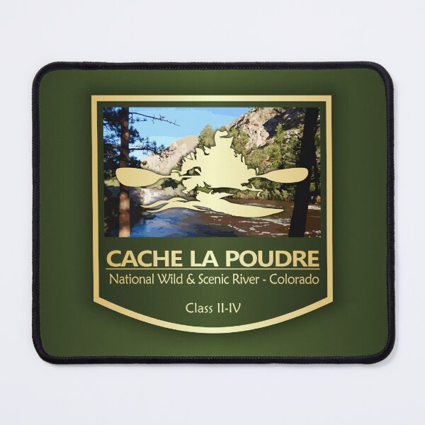 Item preview, Cache la Poudre River (PFK) designed and sold by curranmorgan.