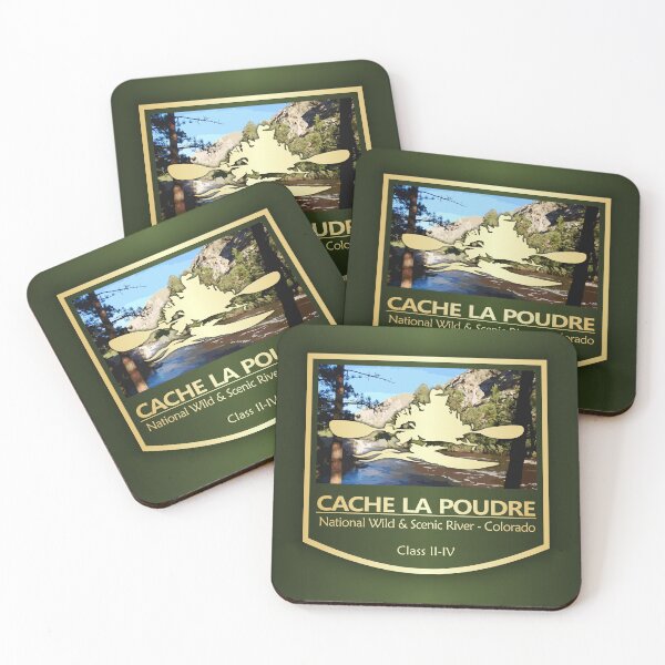 Item preview, Cache la Poudre River (PFK) designed and sold by curranmorgan.