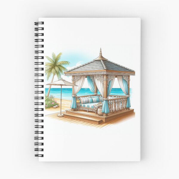 Item preview, Blue Beach Cabana designed and sold by AmberRoseWrites.