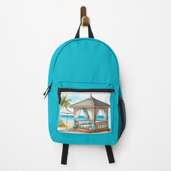 Item preview, Blue Beach Cabana designed and sold by AmberRoseWrites.