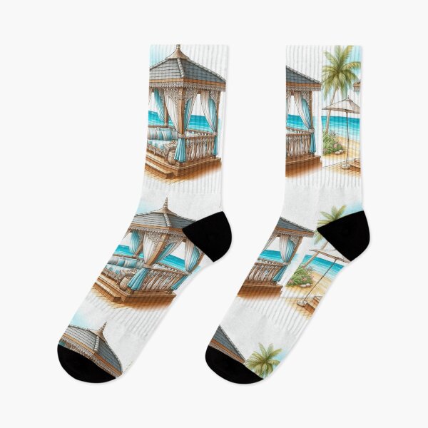 Item preview, Blue Beach Cabana designed and sold by AmberRoseWrites.