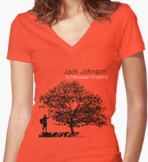In Between Dreams Women's Fitted V-Neck T-Shirt