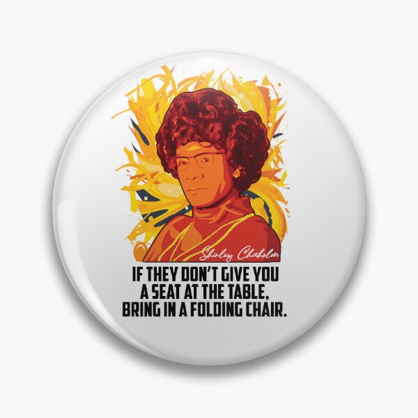 Item preview,  "Unbought and Unbossed Shirley Chisolm" Retro designed and sold by flickslice.