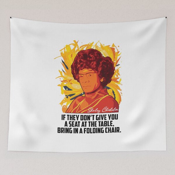 Item preview,  "Unbought and Unbossed Shirley Chisolm" Retro designed and sold by flickslice.