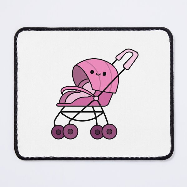 Item preview, Pink Stroller designed and sold by SideQuestDoodles.