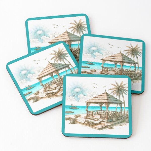 Item preview, Beach Cabana designed and sold by AmberRoseWrites.