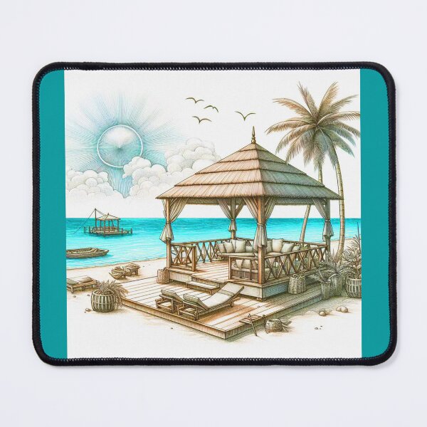 Item preview, Beach Cabana designed and sold by AmberRoseWrites.