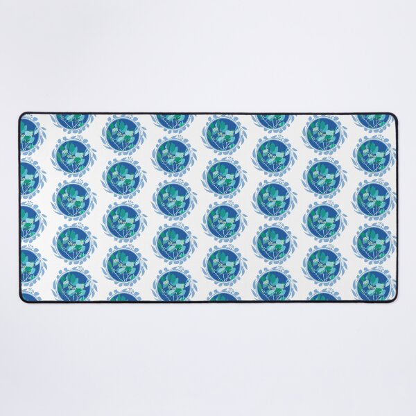 Item preview, Gum leaves buds Australian flora Eucalyptus blue designed and sold by blueidesign.
