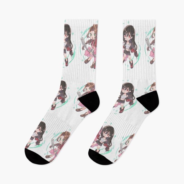 Item preview, tifa and Aerith FF7 designed and sold by Vinyl00Visions.