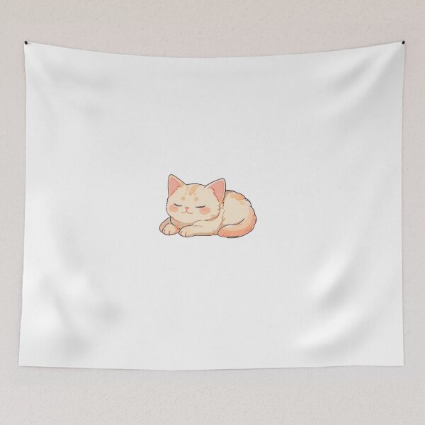 Item preview, Happy cat napping  designed and sold by KorArtStudio.