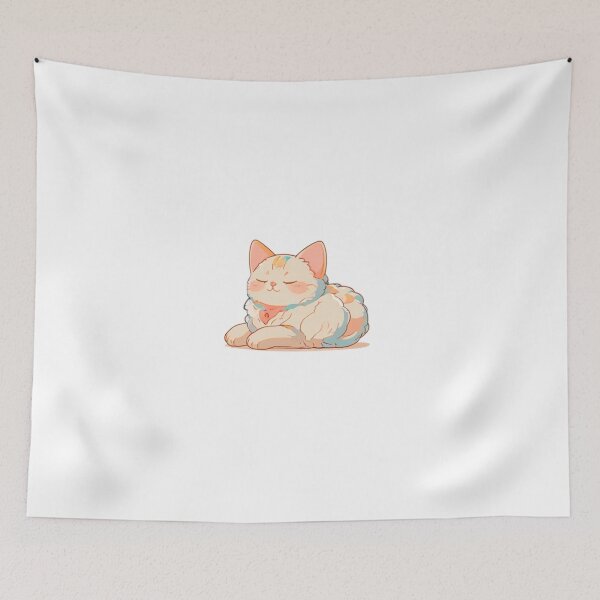 Item preview, Sleepy cat napping  designed and sold by KorArtStudio.