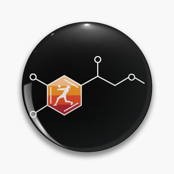 Item preview, Adrenaline Molecule Chemical Structure Women's Volleyball T Shirt designed and sold by 2mrwdust.
