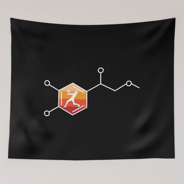 Item preview, Adrenaline Molecule Chemical Structure Women's Volleyball T Shirt designed and sold by 2mrwdust.