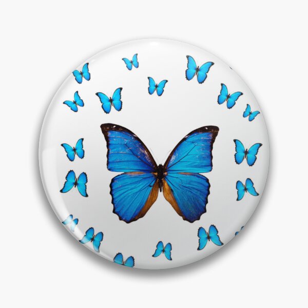 Item preview, Menelaus Blue Morpho Butterflies  designed and sold by CMWorkshop.