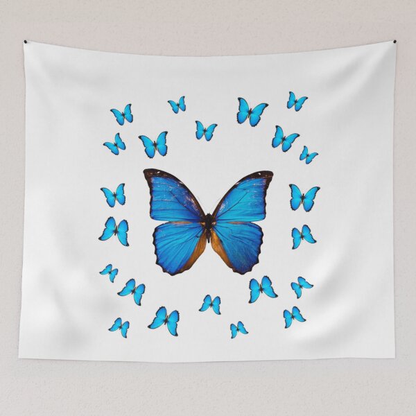 Item preview, Menelaus Blue Morpho Butterflies  designed and sold by CMWorkshop.