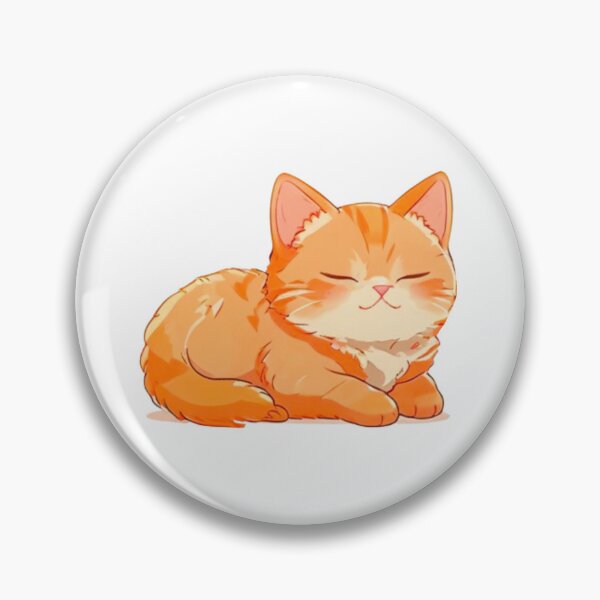 Item preview, Orange cat napping  designed and sold by KorArtStudio.