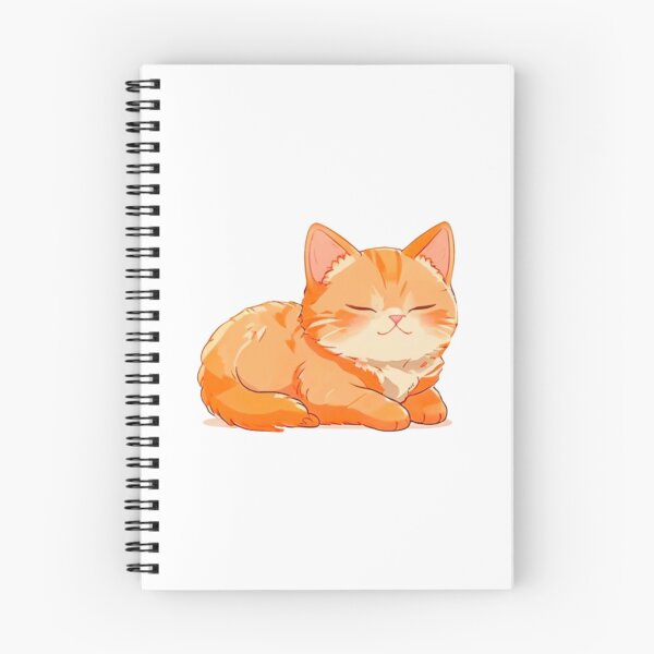 Item preview, Orange cat napping  designed and sold by KorArtStudio.