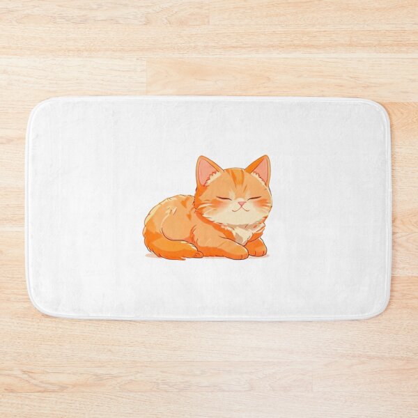 Item preview, Orange cat napping  designed and sold by KorArtStudio.