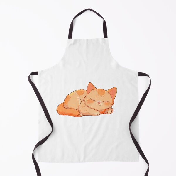 Item preview, Cute Orange cat napping designed and sold by KorArtStudio.