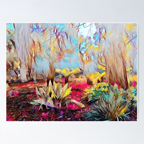 Item preview, Watercolour Vibrant Garden  designed and sold by carlastotes.