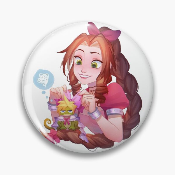 Item preview, Aerith Gainsborough designed and sold by Vinyl00Visions.
