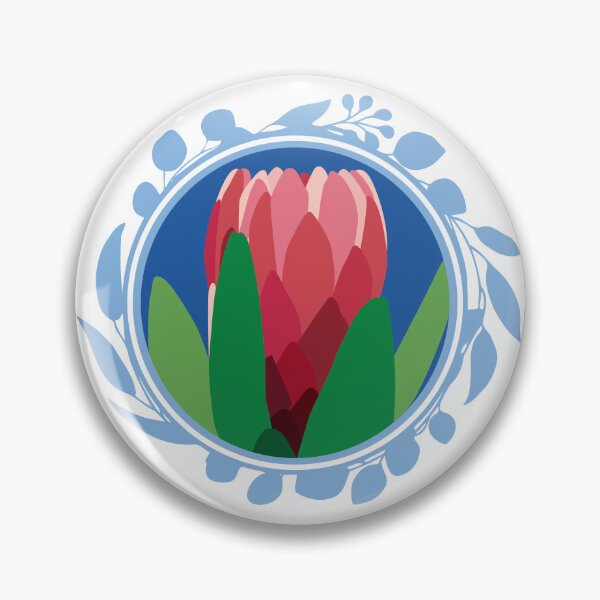 Item preview, Protea Flor Eucalipto Australiano azul designed and sold by blueidesign.