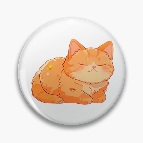 Item preview, Cool Orange cat napping  designed and sold by KorArtStudio.