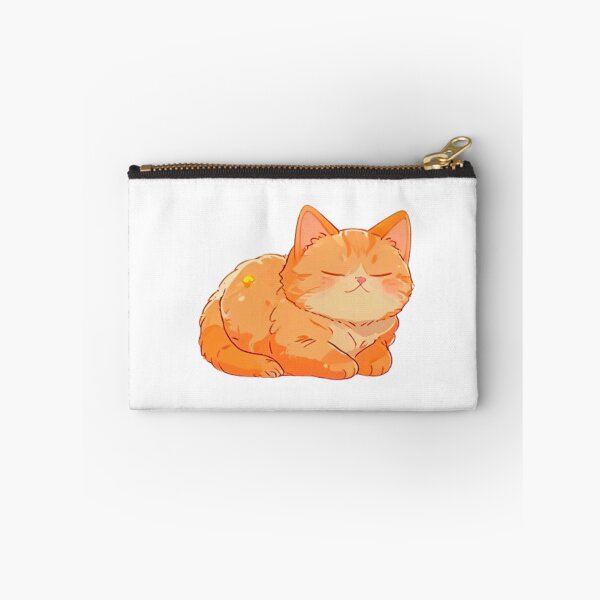 Item preview, Cool Orange cat napping  designed and sold by KorArtStudio.