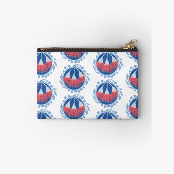 Item preview, Gum Blossom Australian flora Eucalyptus blue designed and sold by blueidesign.