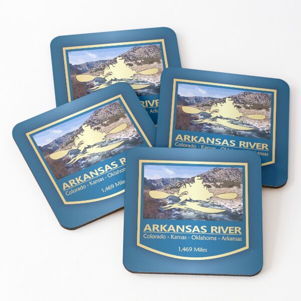 Item preview, Arkansas River (PFK) designed and sold by curranmorgan.