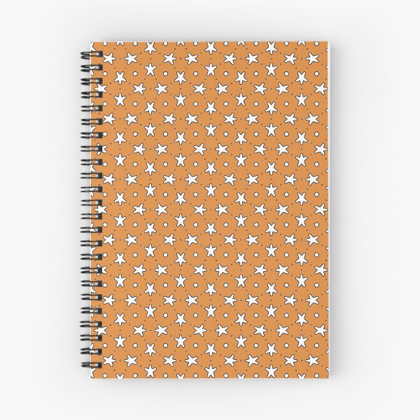 Item preview, Ocher background small stars and circles designed and sold by HumeurMandarine.
