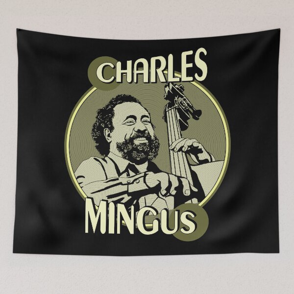 Item preview, Charles Mingus retro style  designed and sold by MagicEyesOnly.