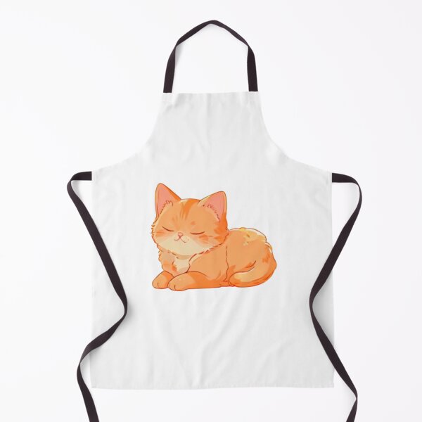 Item preview, Sleepy Orange cat napping designed and sold by KorArtStudio.
