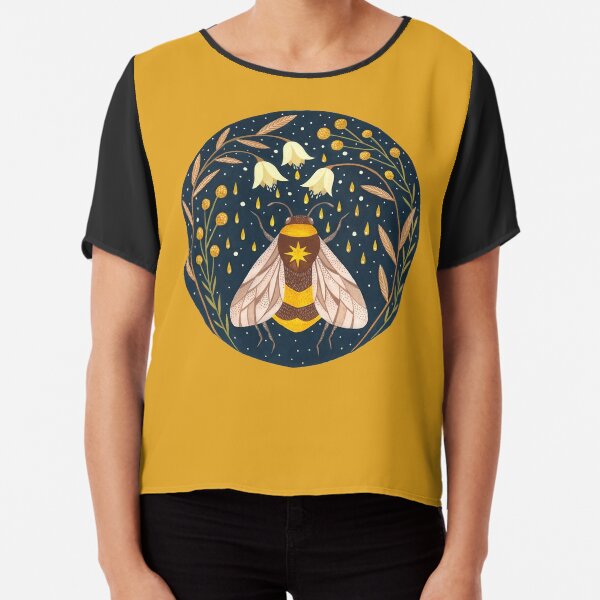 Harvester of gold Chiffon Top
