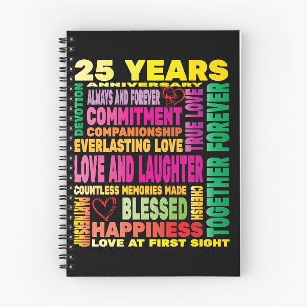 Item preview, 25 Years Anniversary of Love Happy Marriage Couple Lovers  designed and sold by angy2017.