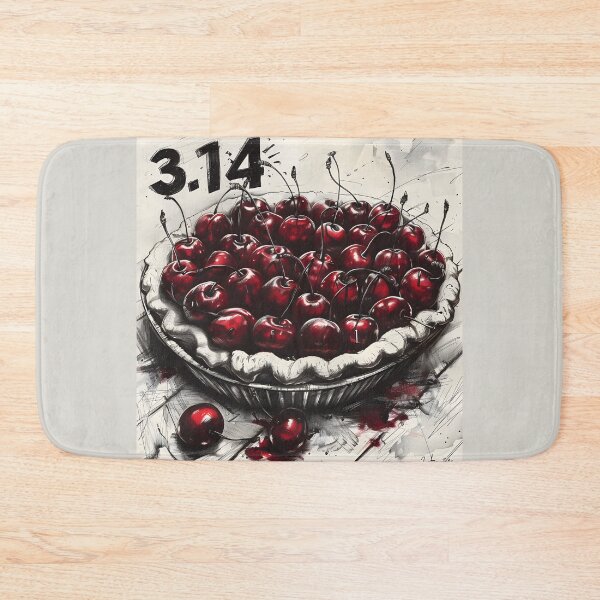Item preview, Pi Day Brilliance- Cherries and 3.14 Unite in Our Stunning PIE Design AI Generated designed and sold by OlfactoART Studio.