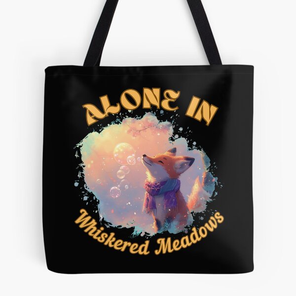 Item preview, Alone in Whiskered Meadows. fox lover designed and sold by FoxVibes.