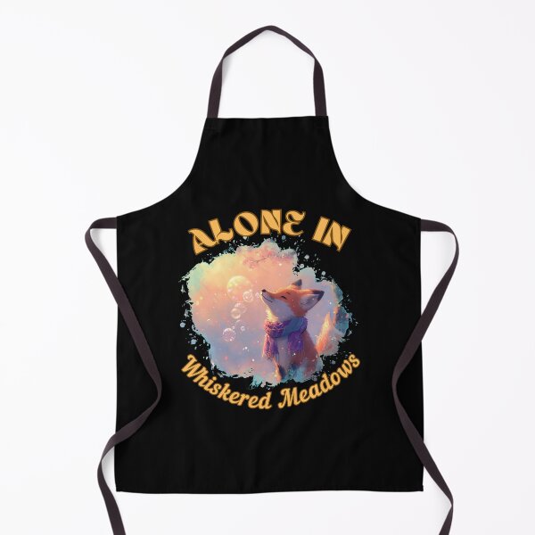 Item preview, Alone in Whiskered Meadows. fox lover designed and sold by FoxVibes.